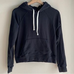 Everlane French Terry Hoodie XS Black